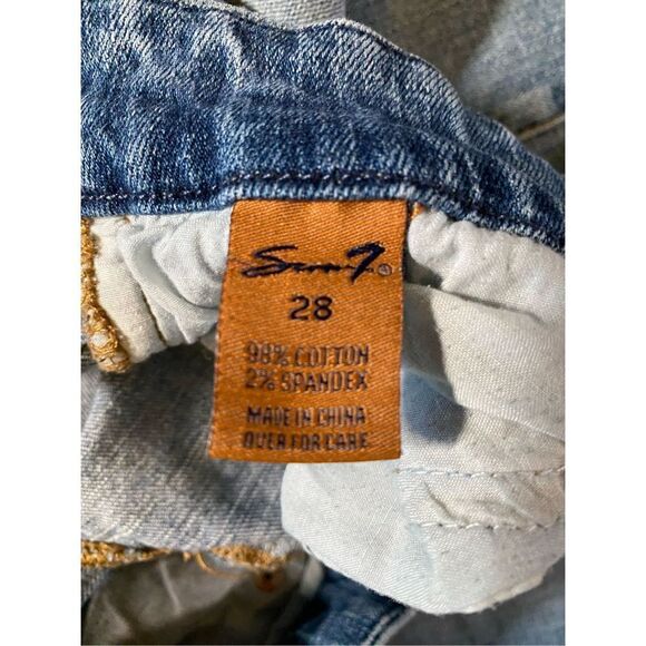 Seven7‎ Lightly Distressed Women’s Jeans - Picture 5 of 8